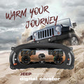 12.3 Inch Car Digital Instrument Cluster LCD Dashboard Linux System Speedometer for Jeep Wrangler JK 2011 - 2017