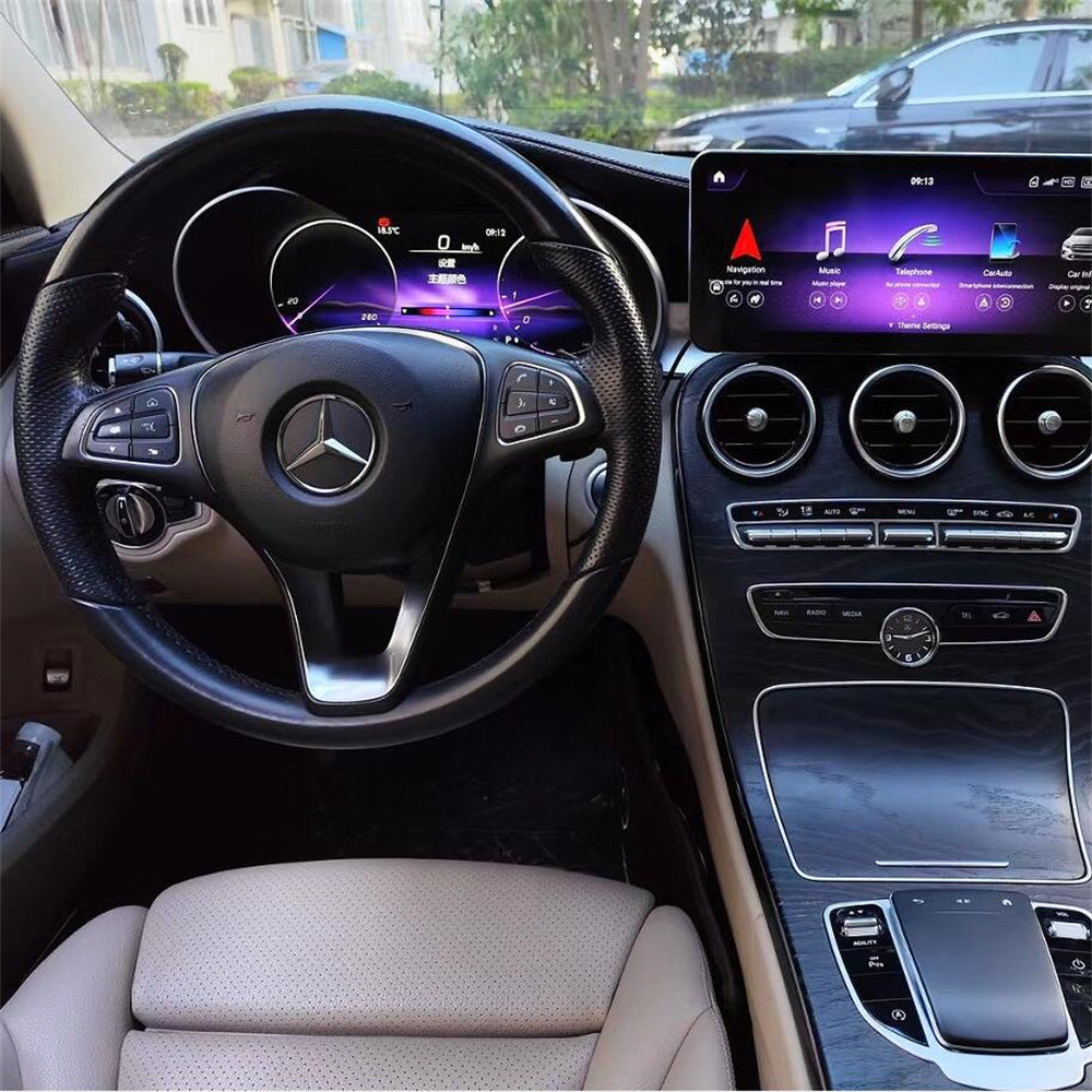 12.3 Inch Is Suitable for Mercedes-Benz C-class GLC 2015-2020 LCD Instrument Assembly Wireless Carplay