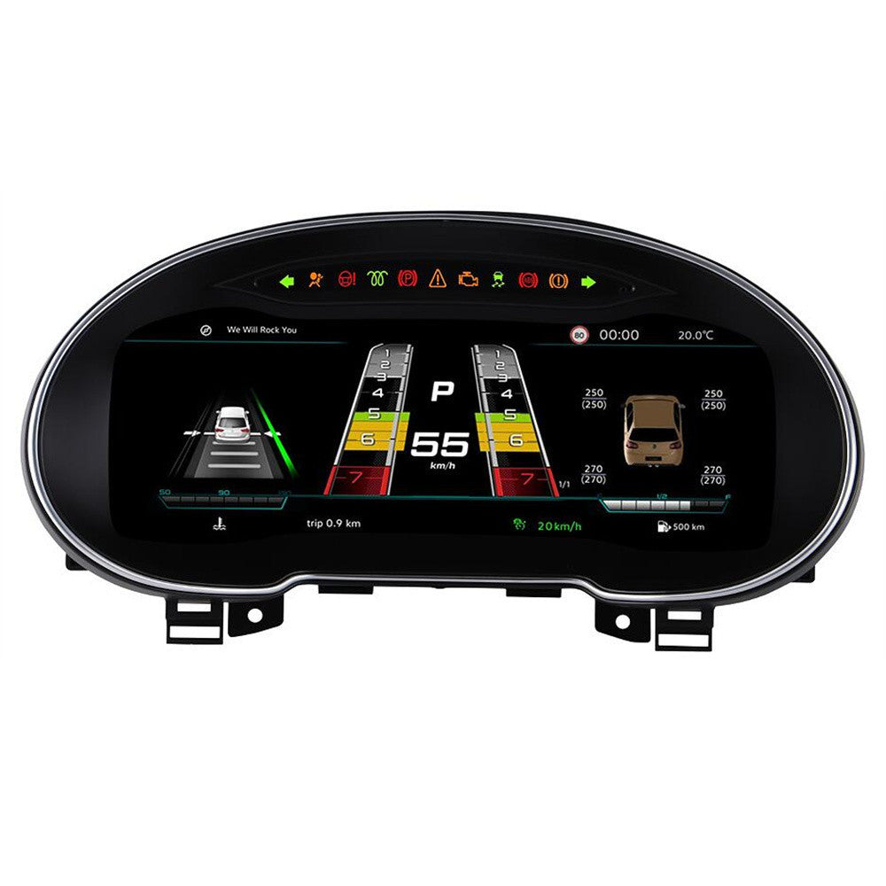 12.3 Inch Digital Cluster LCD Dashboard for volkswagen Skoda 2015-2020 Speedometer Linux System Plug and Play