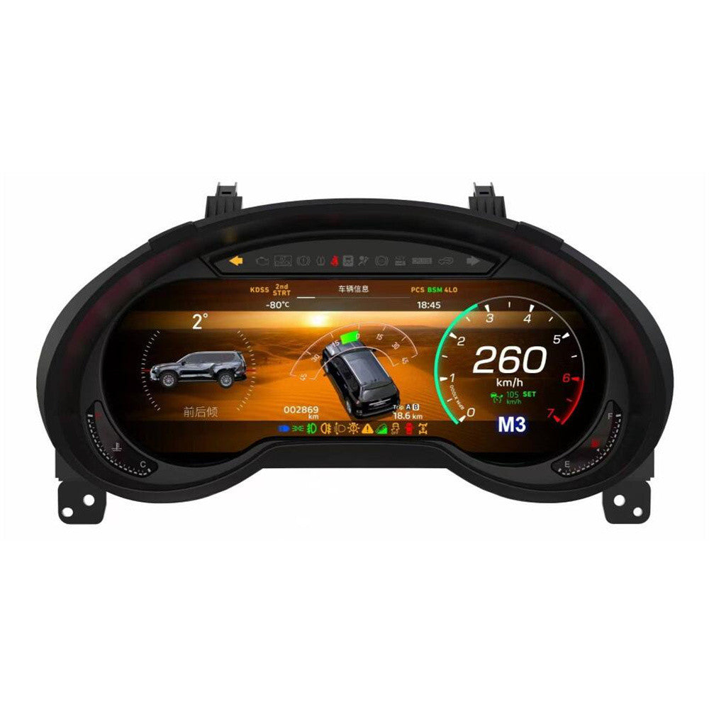 12.3 Inch LCD Instrument Cluster for 09-21 Lexus GX400 GX460