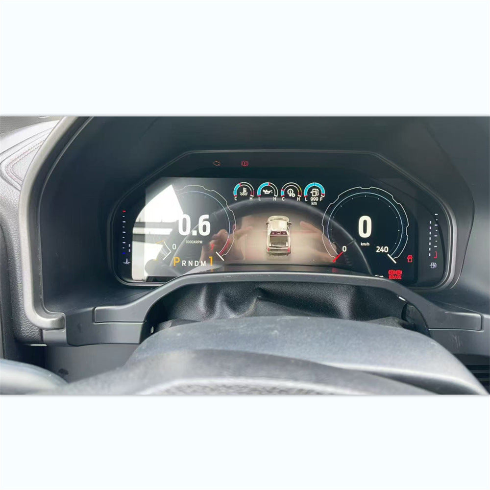 12.3 Inch Car Digital Cluster for Ford F150 2015-2020 Upgrade LCD Screen Digital Speedometer