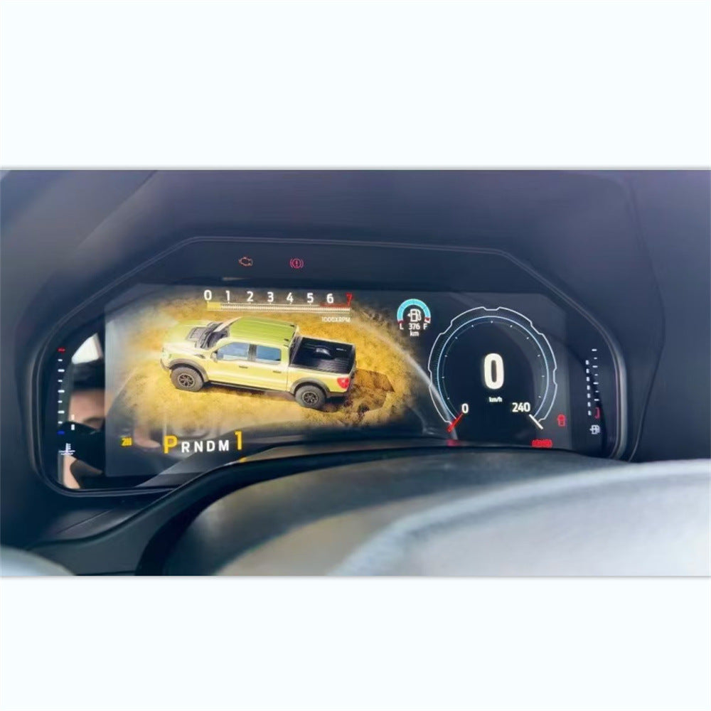 12.3 Inch Car Digital Cluster for Ford F150 2015-2020 Upgrade LCD Screen Digital Speedometer